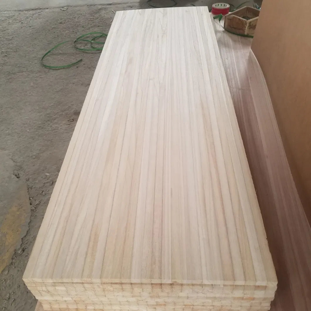 Edge Glued Panels Paulownia, Solid Wood Board